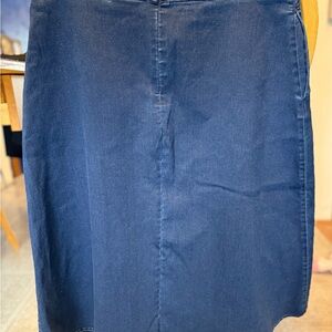 Liz Claiborne Dark Blue Pencil Skirt